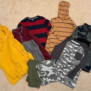 Assorted Boys Casual Tops and Sweatpants